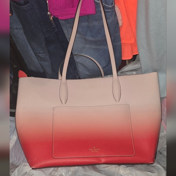 🍂🍁TAKING OFFERS! NEED GONE Kate Spade New YorkAdel Degrade Ombre Tote - Picture 4 of 11